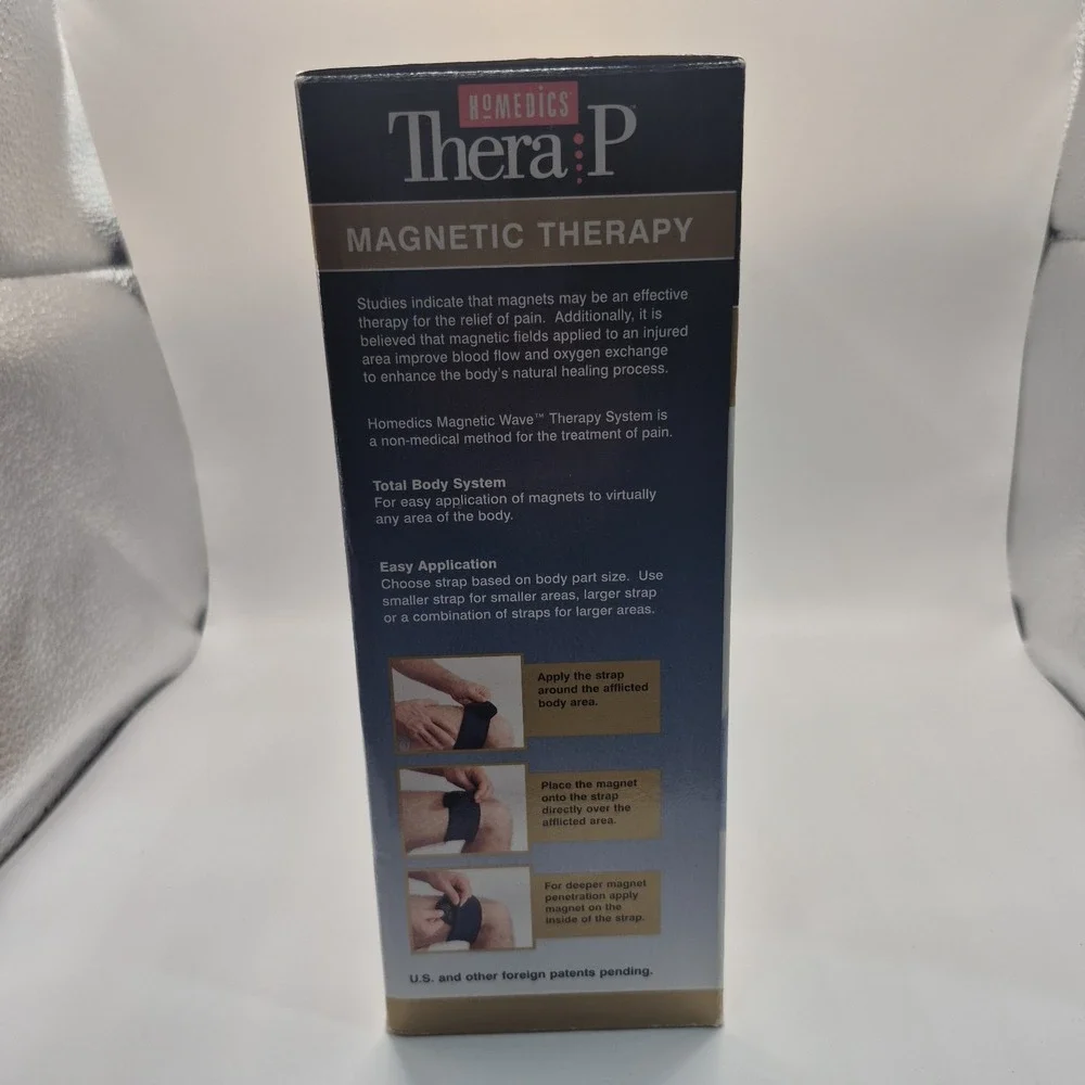 HoMedics Thera P Magnetic Therapy System Total Body 8 Piece - 29 Magnets READ